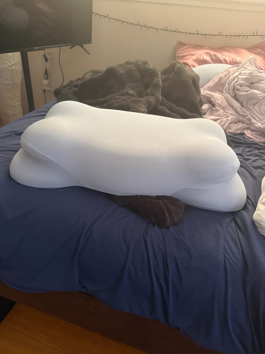 Customer photo review of CloudAlign™ Pillow