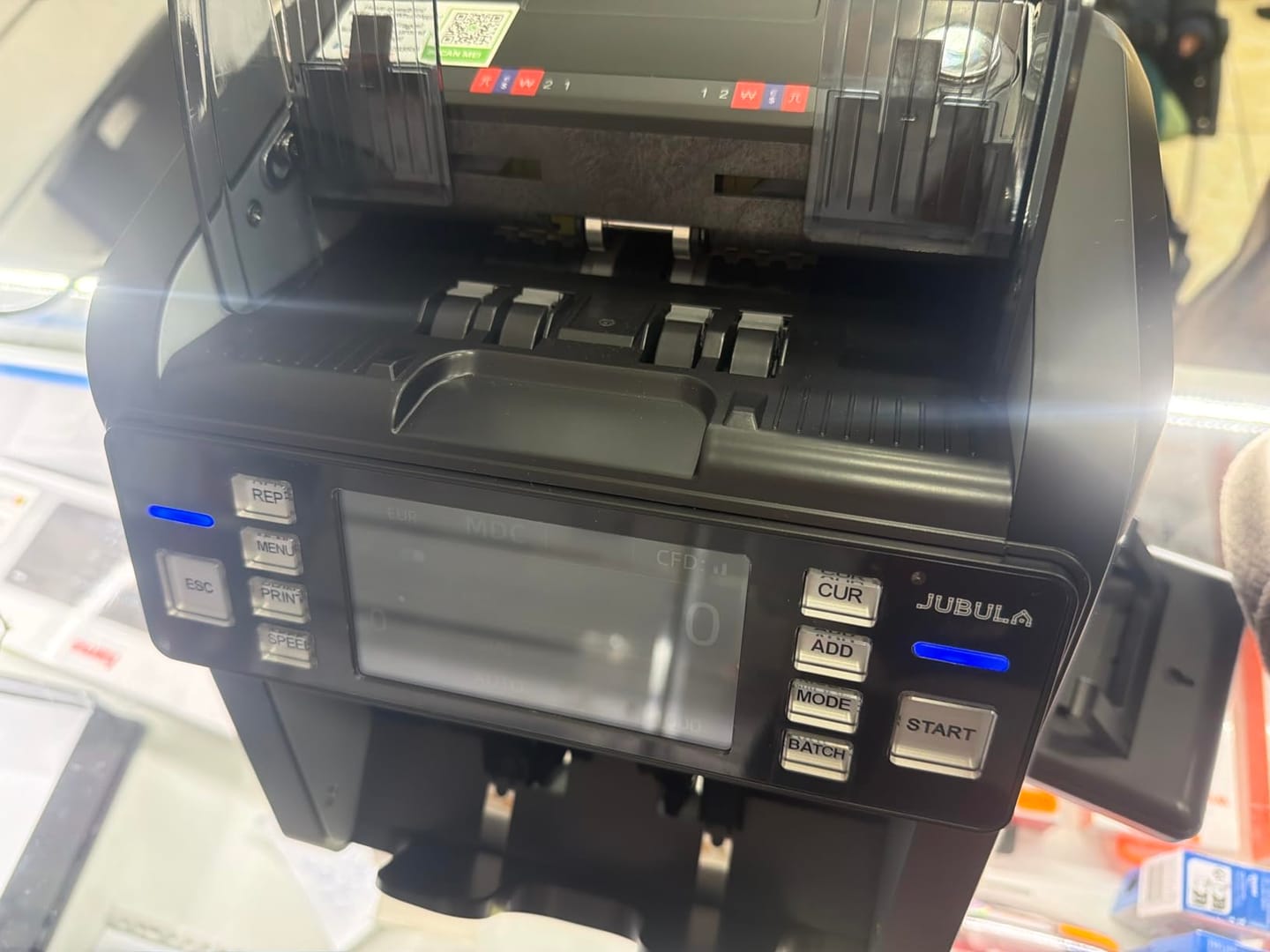 Customer photo review of Jubula MV-550 Banknote Value Counter