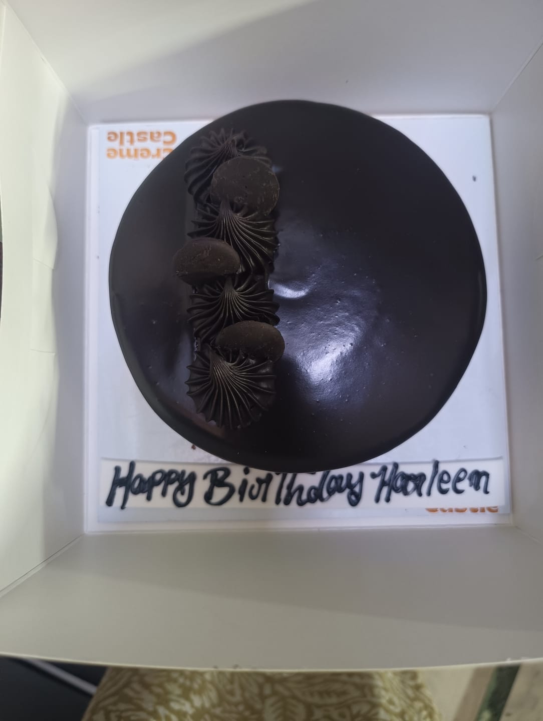 Customer photo review of Chocolate Truffle