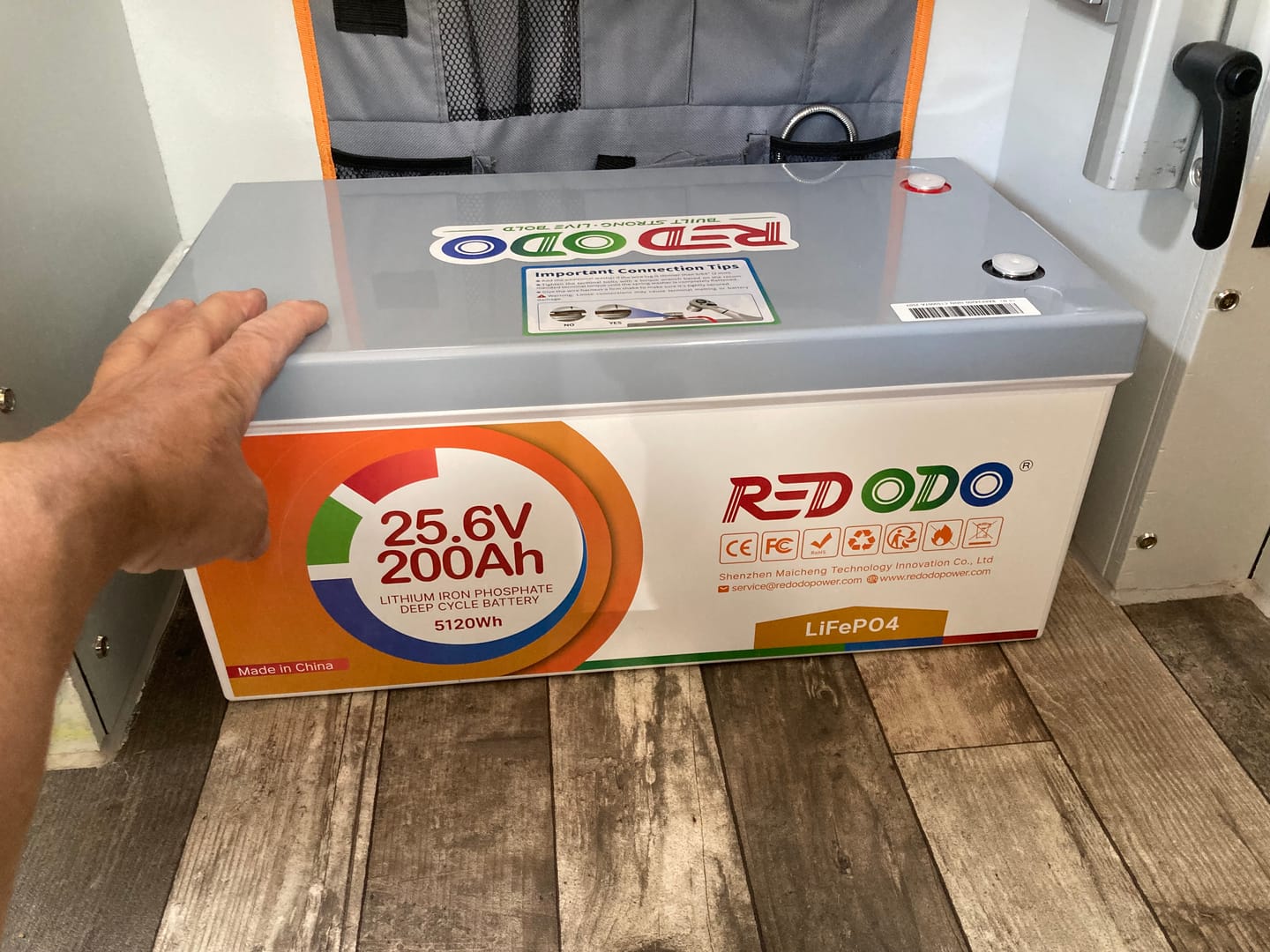 Customer photo review of Befreiung von 19% MwSt - Redodo 24V 200Ah Lithium LiFePO4 Batterie