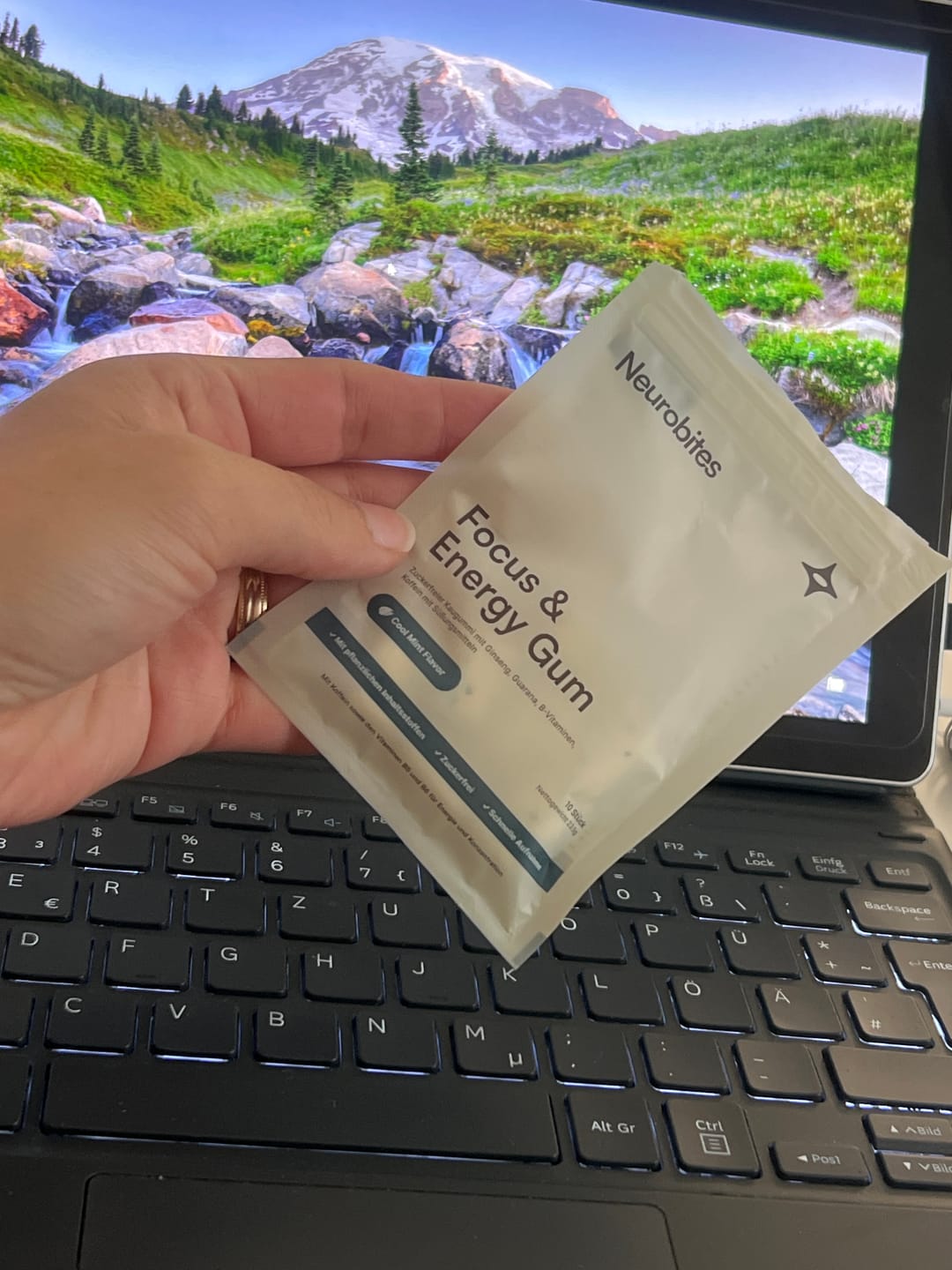 Customer photo review of Neurobites® Focus & Energy Gum (Performance-Starterpaket)