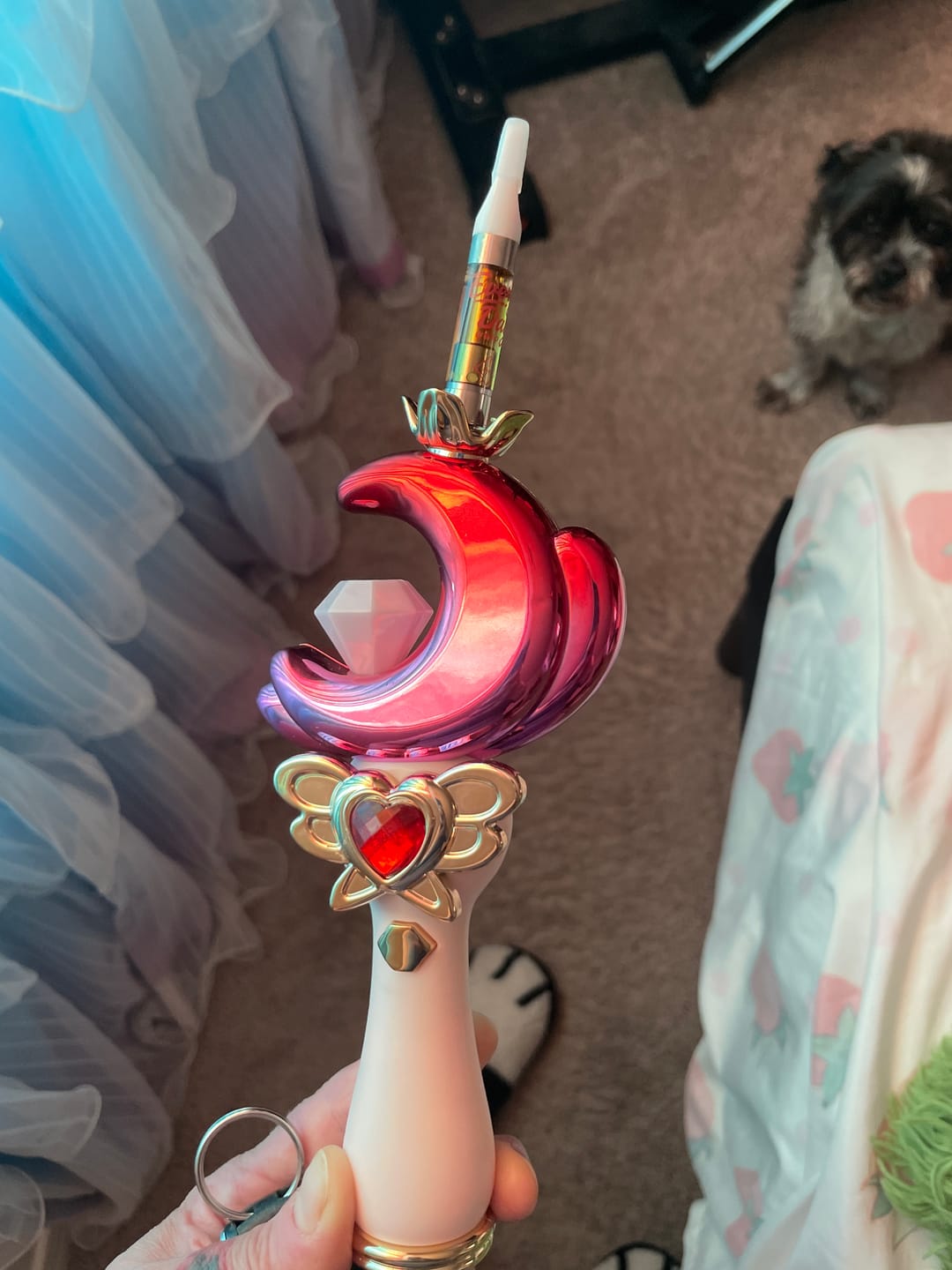 Customer photo review of Luna Wand Cart Battery (Limited Edition)