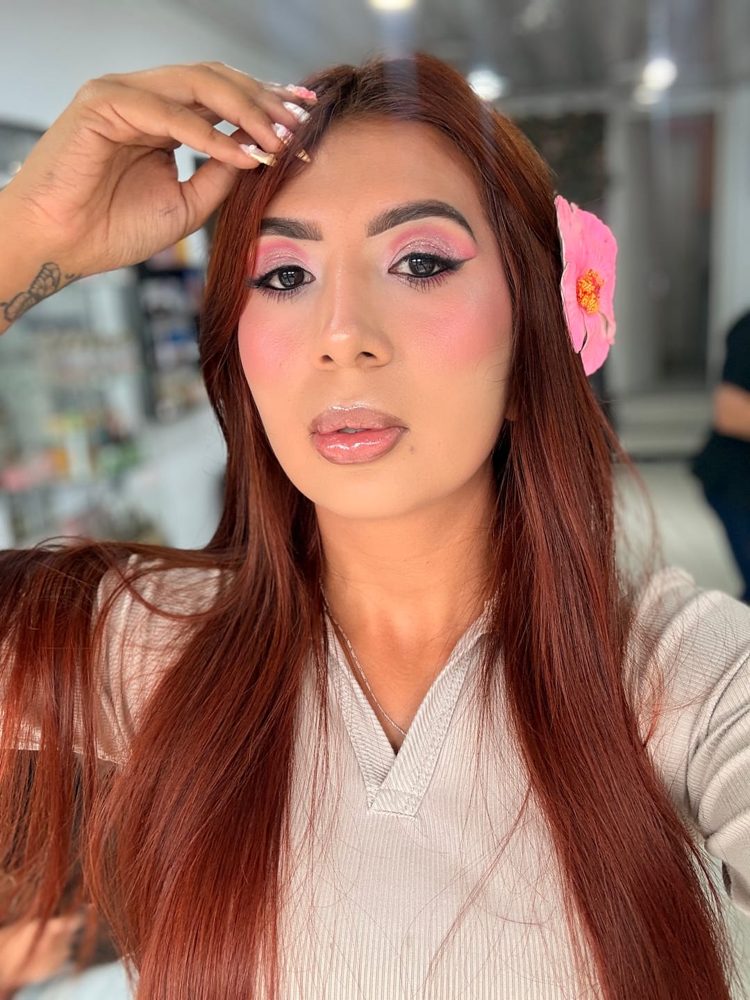 Customer photo review of PALETA CREAMY CHEEKS - MAKEUP EXPERT