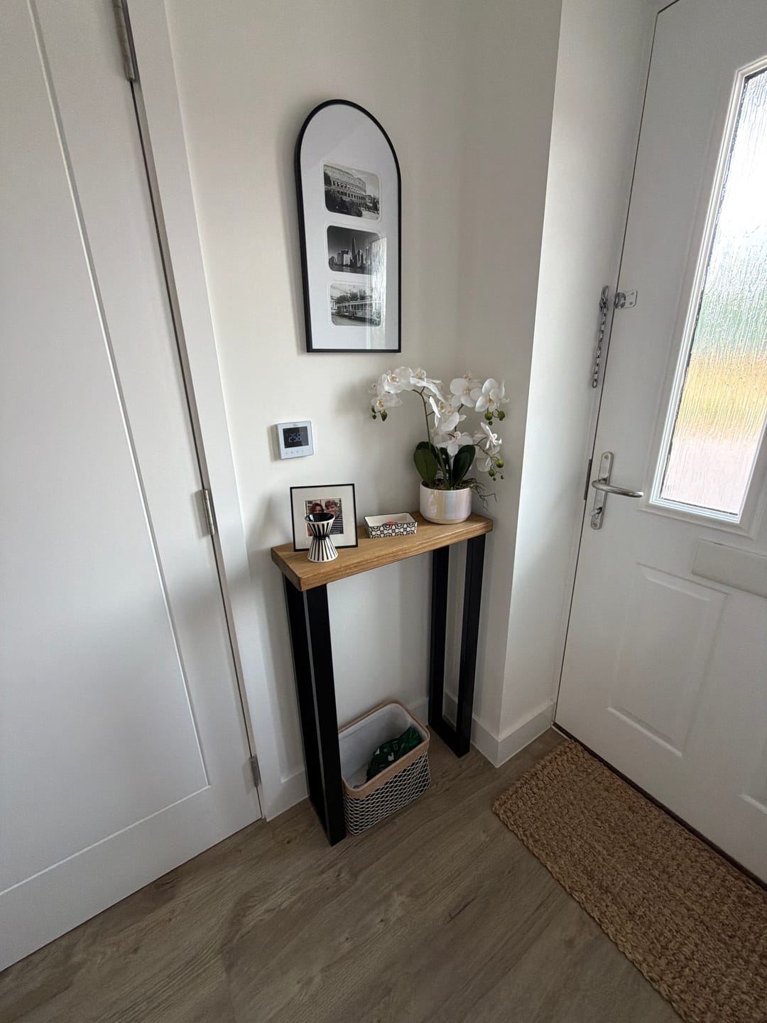 Customer photo review of Rustic Console Table  | 20cm Depth