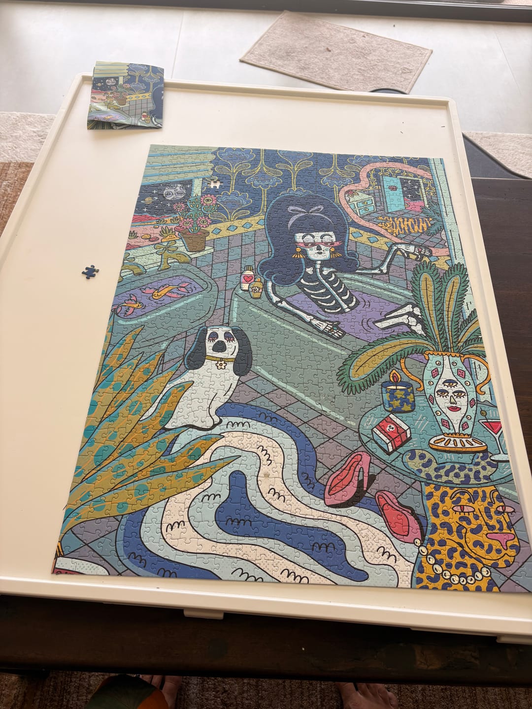 Customer photo review of Moonlight | 1000 Piece Puzzle