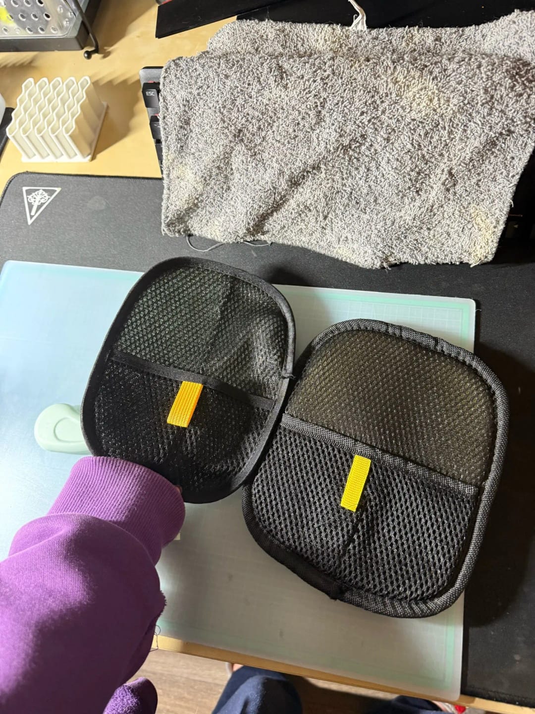 Customer photo review of Pet Hair Removal Glove