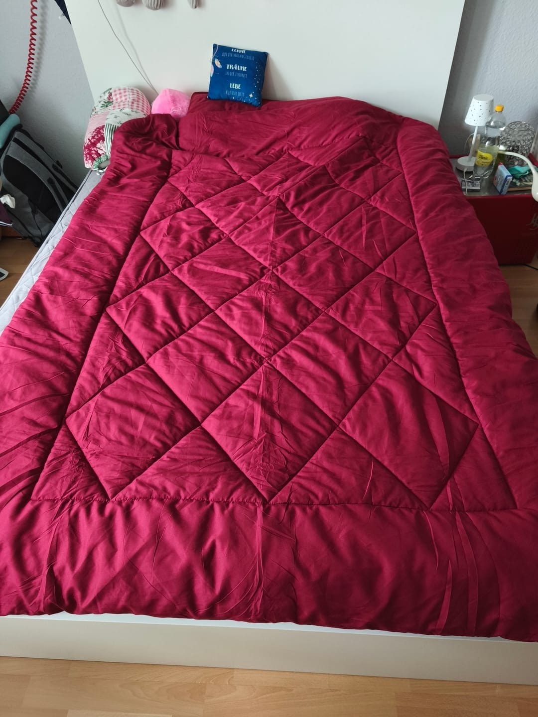 Customer photo review of DreamWrap | 2-in-1 Bettdecke ohne Bettwäsche