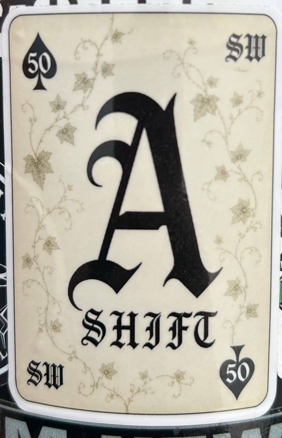 Customer photo review of Cut to Shape Stickers