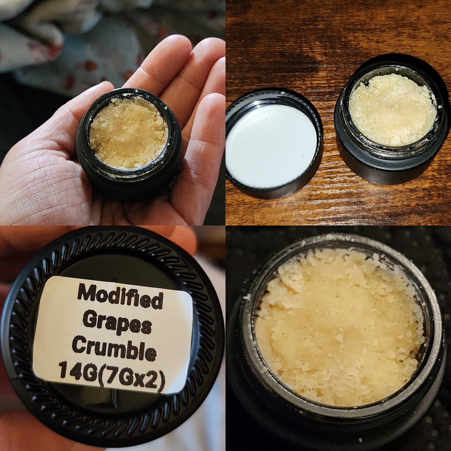 Customer photo review of Blueberry Kush Badder 7G(Buy 1 Get 1)