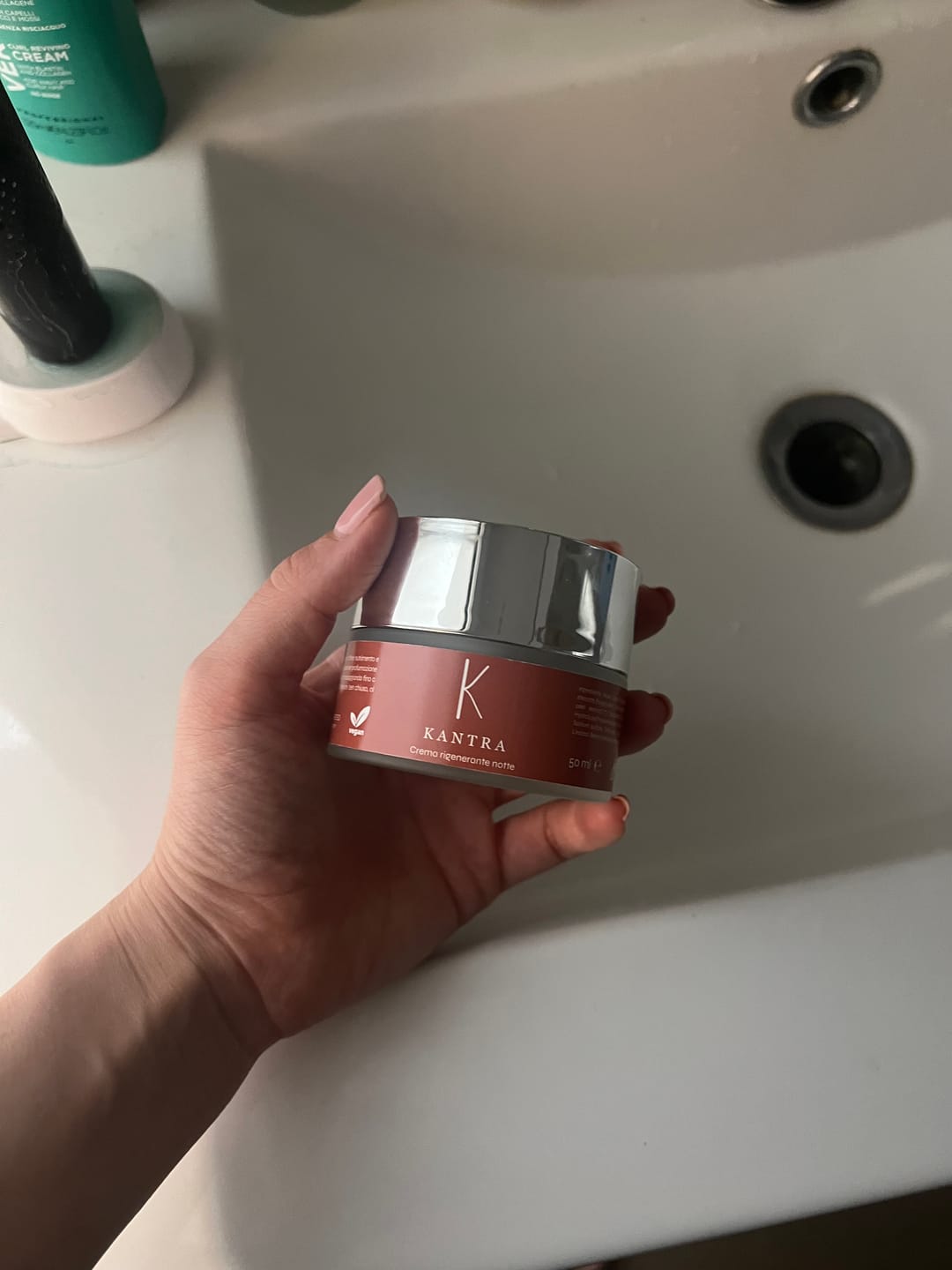 Customer photo review of Crema Rigenerante Notte