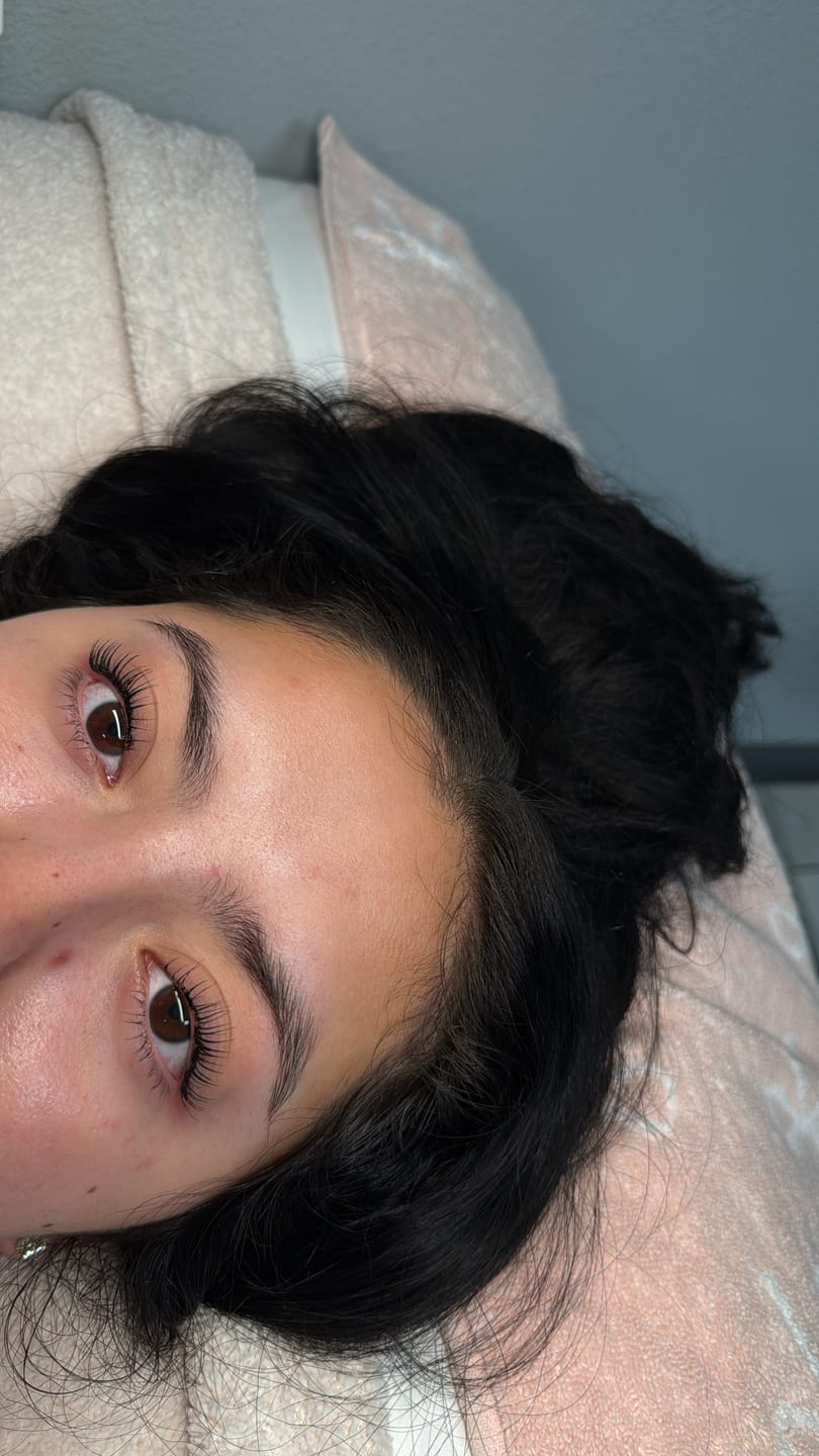 Customer photo review of BOO- Pure Care Lash & Brow Lift Pack