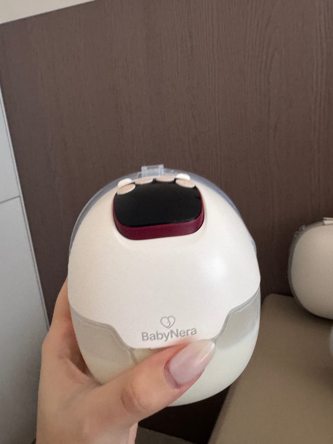 Customer photo review of BabyNera FlowEase™ Double Wearable Breast Pump