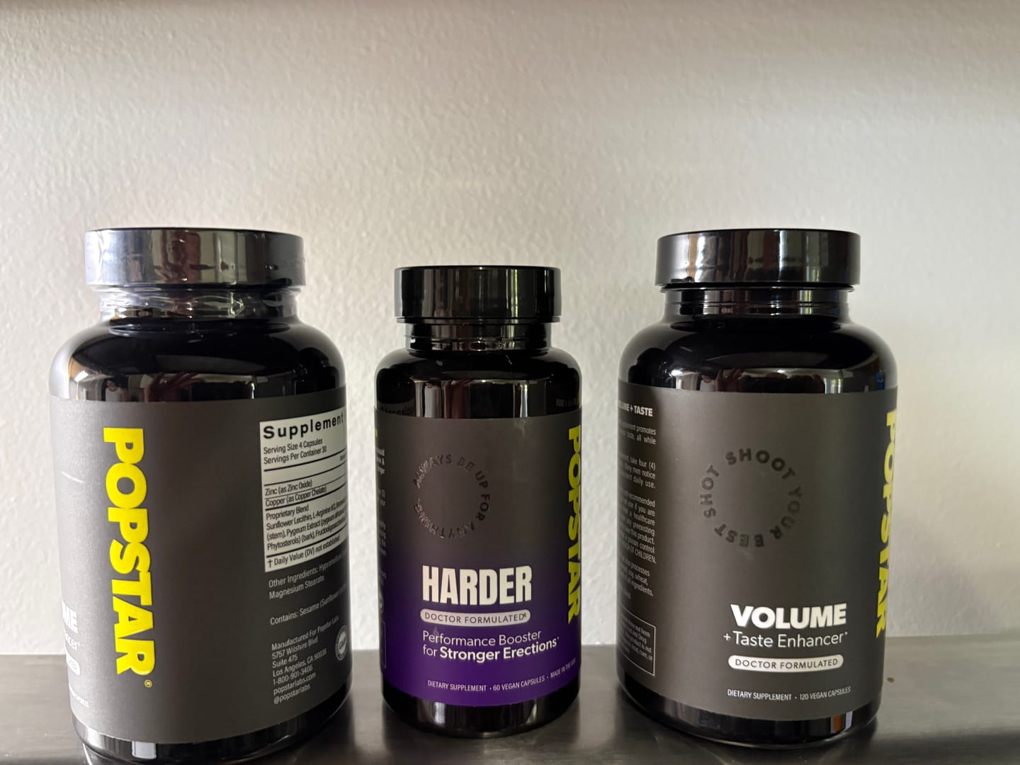 Customer photo review of Popstar Volume + Taste | 1 Month