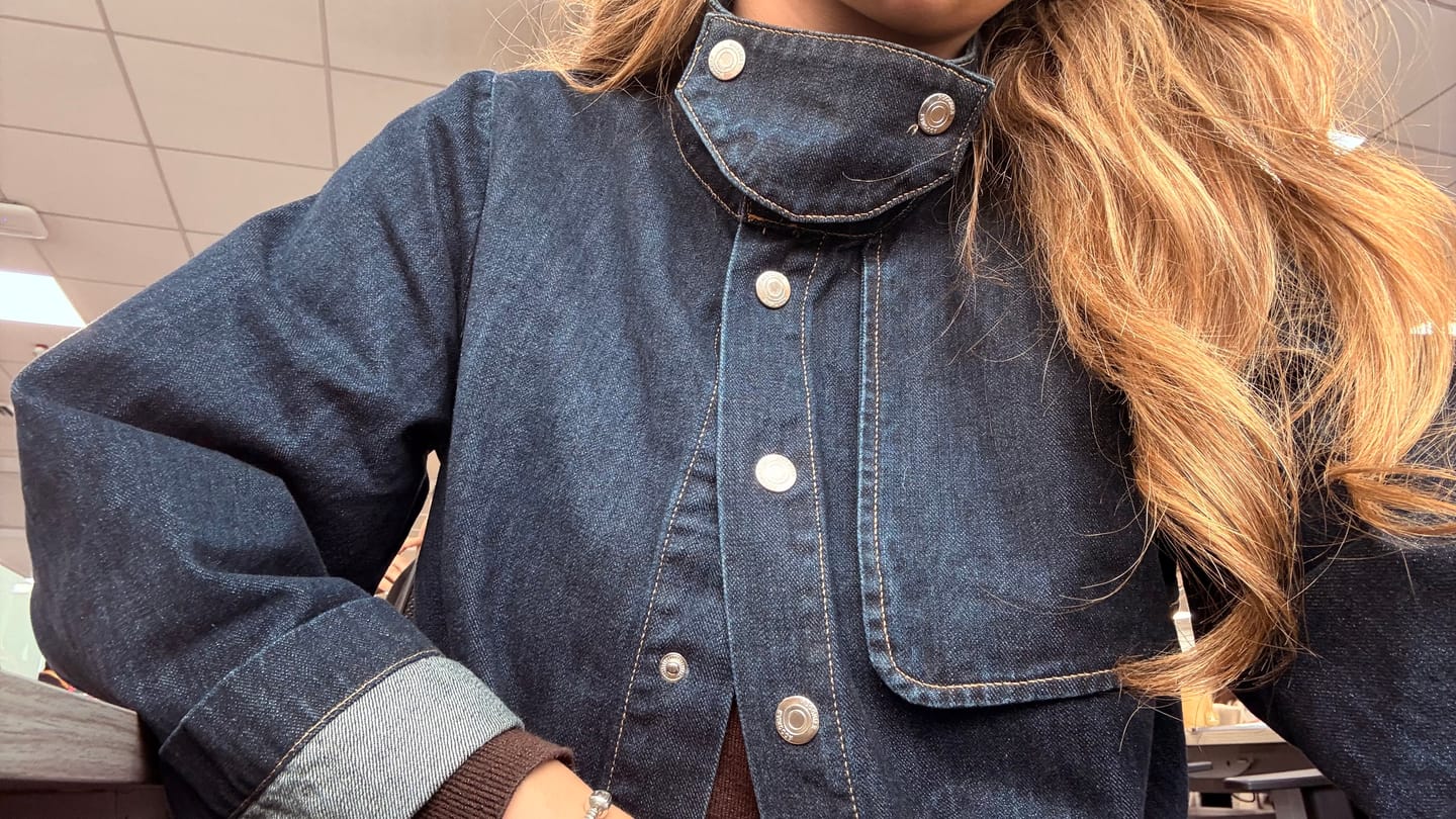 Customer photo review of Sobrecamisa Capa Denim Indigo