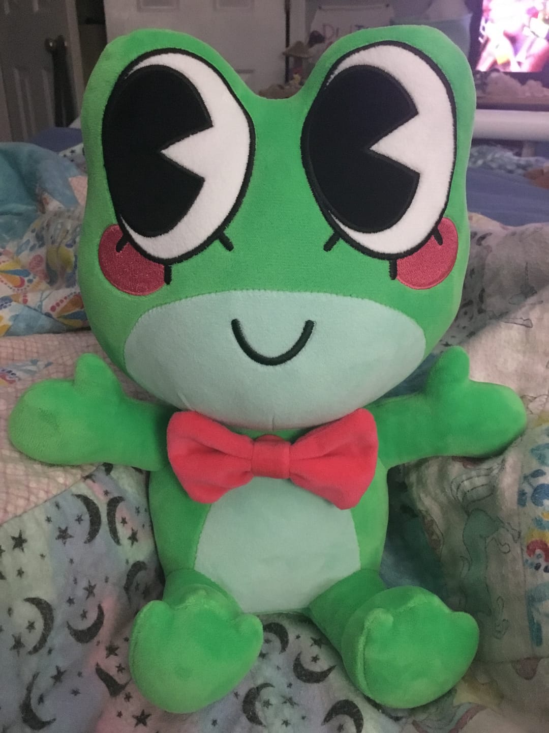 Customer photo review of Ribbit Plush