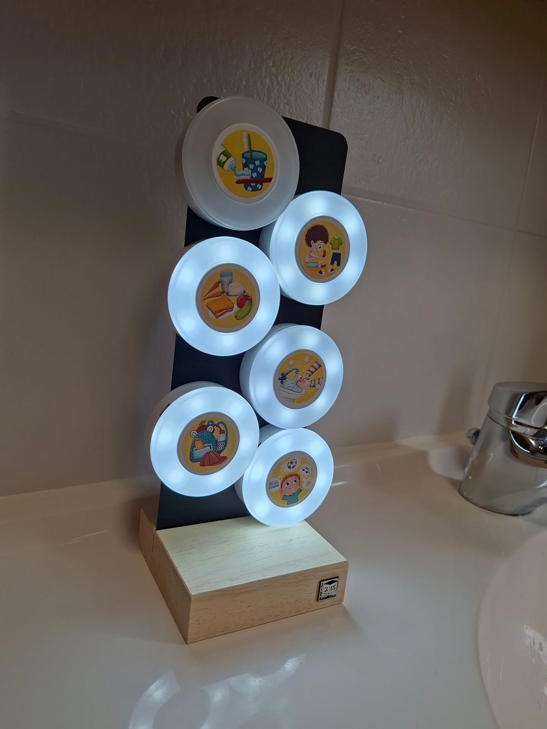 Customer photo review of Morgenroutine ohne Diskussionen — dein Kind macht es selbst
