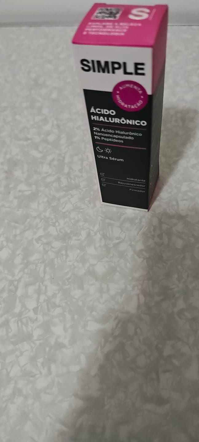 Customer photo review of Ultra Sérum Ácido Hialurônico