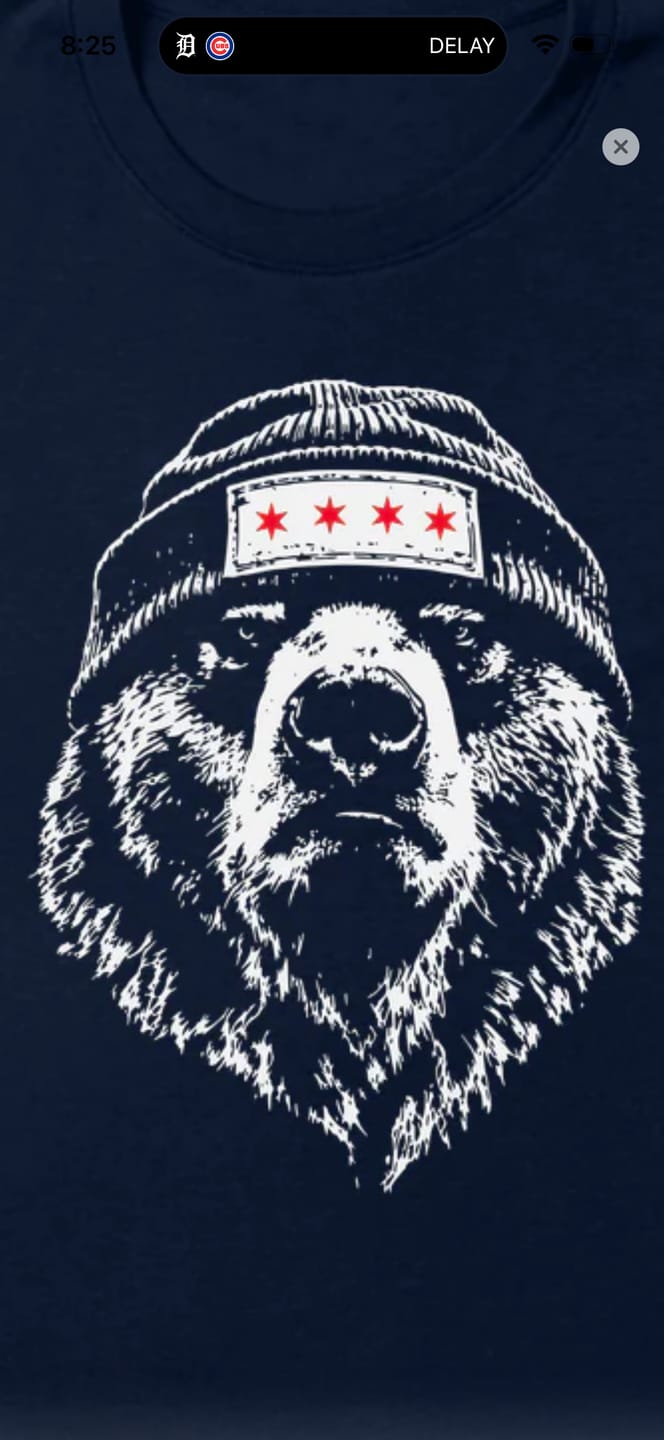 Customer photo review of Chi Town Beanie T-Shirt