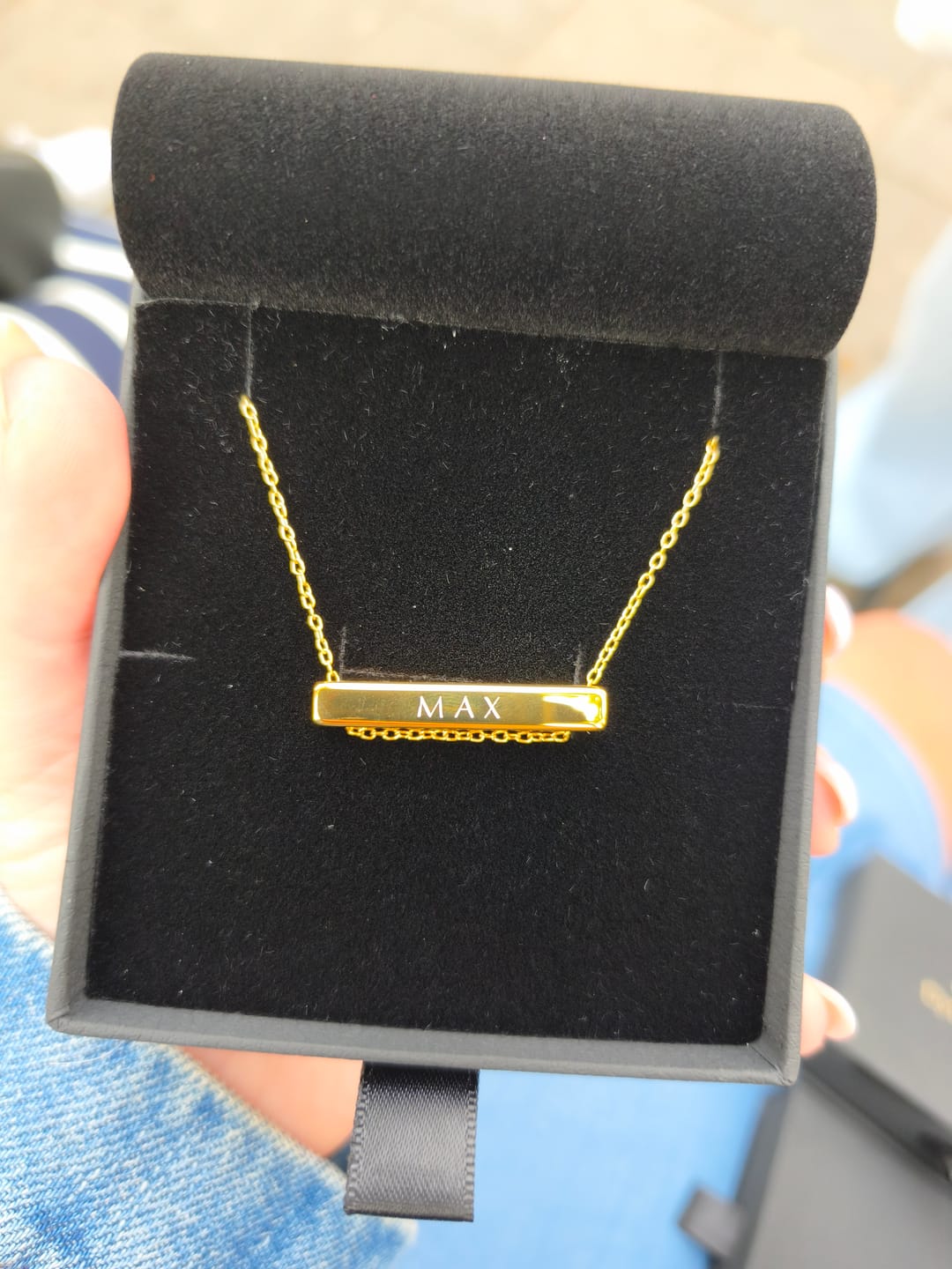 Customer photo review of Back Engravement