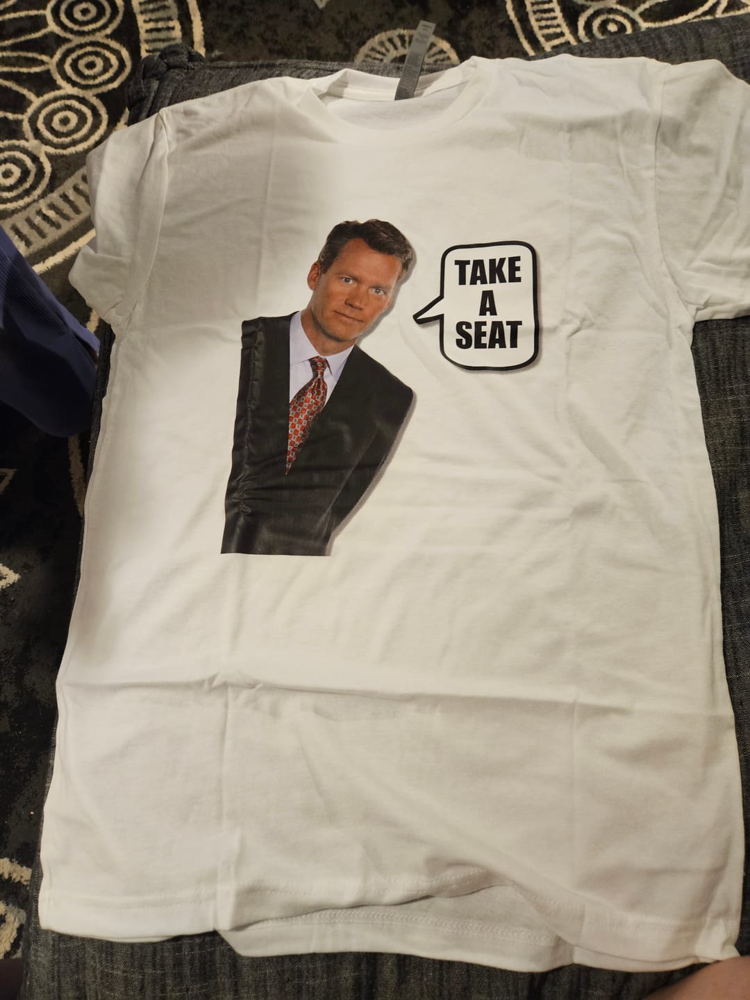 Customer photo review of Mystery Shirt