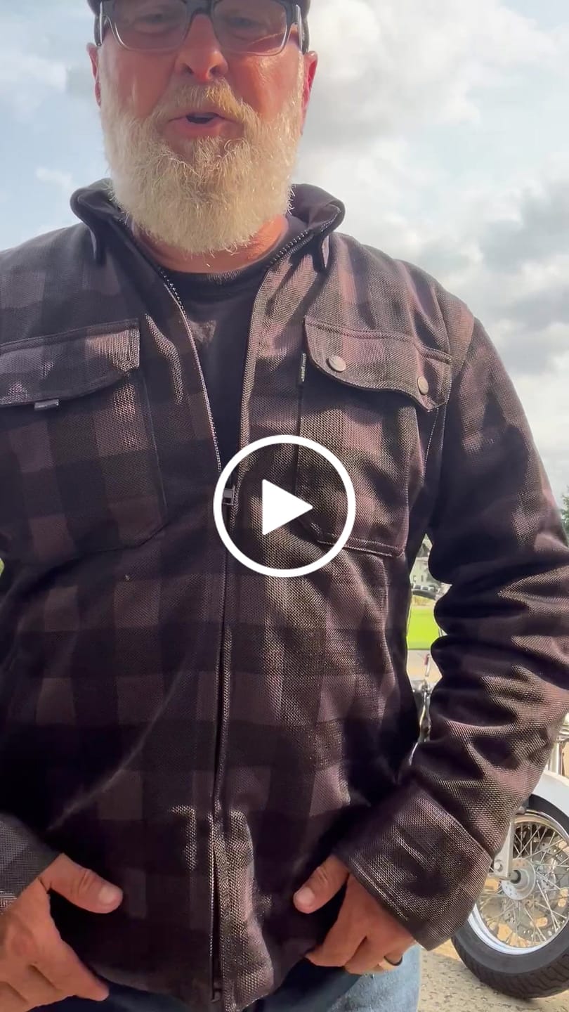 Customer video review of FlexGuard® Air Mesh Armored Riding Shirt