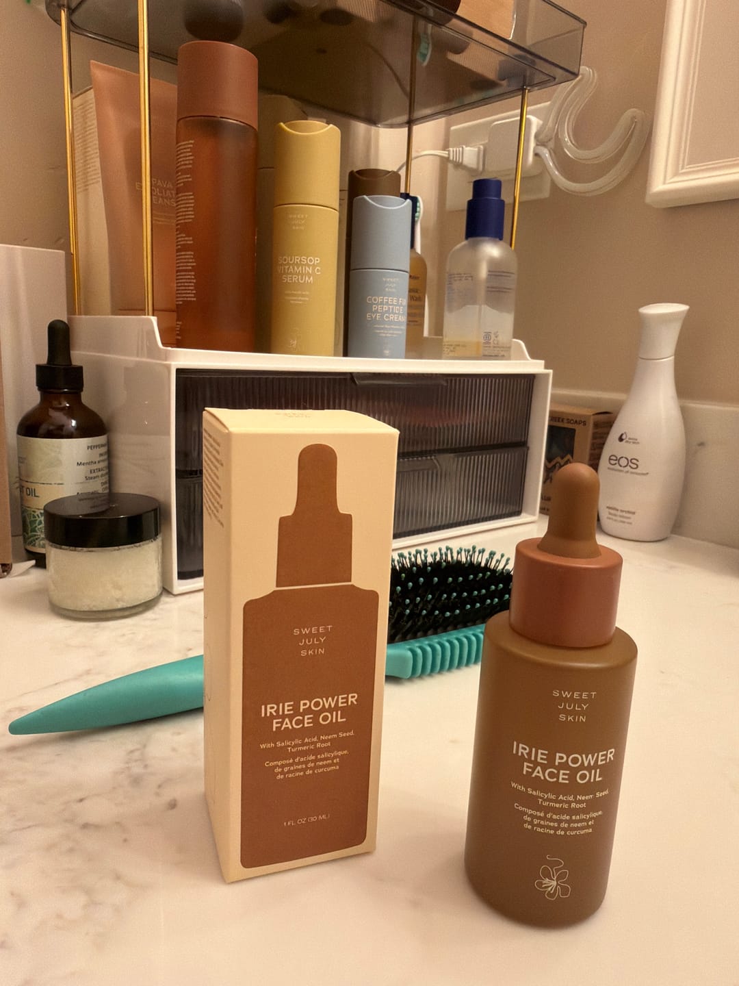 Customer photo review of Irie Power Face Oil