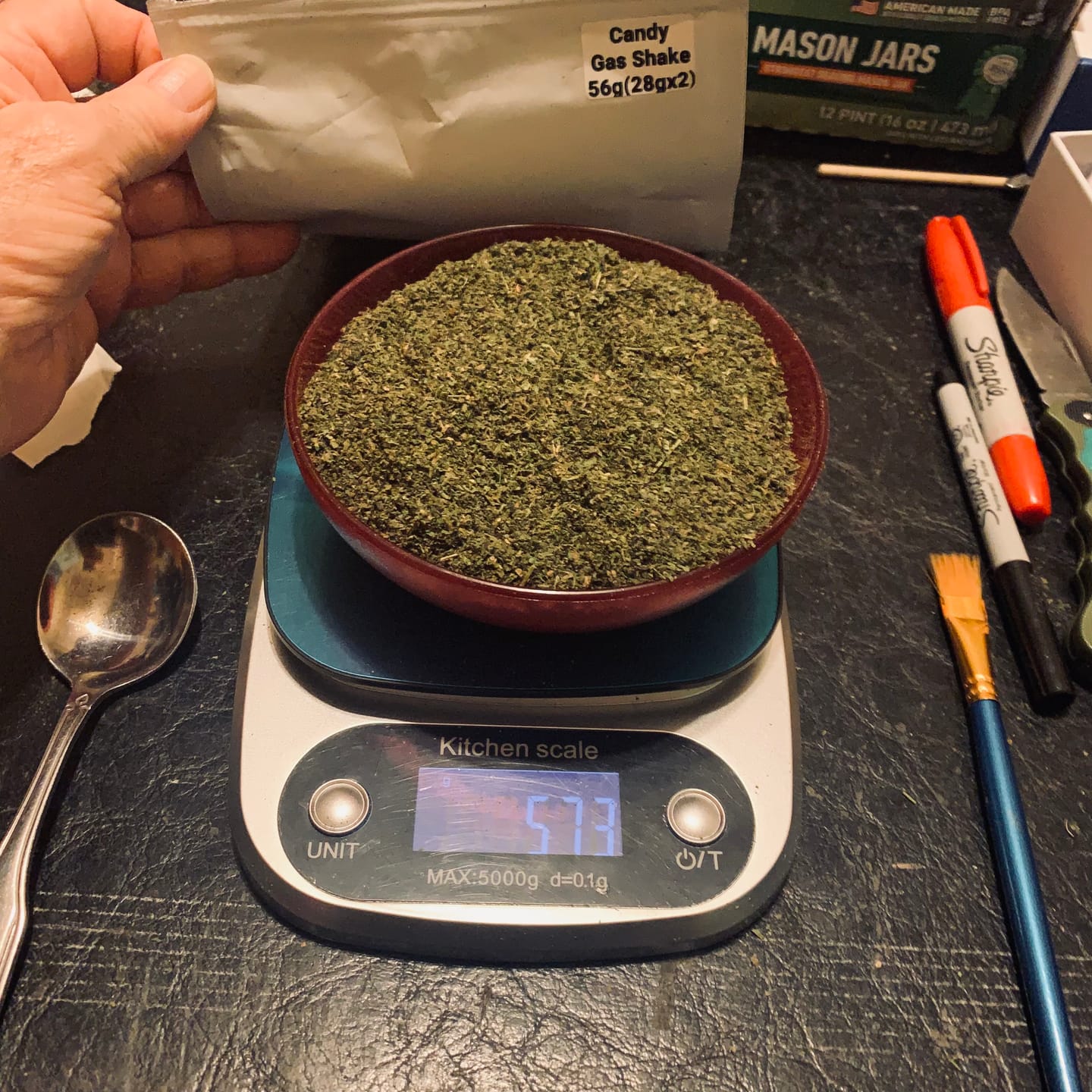 Customer photo review of 💎Girl Scout Cookie - Diamond Infused Shake 1oz (Buy 1 Get 1)