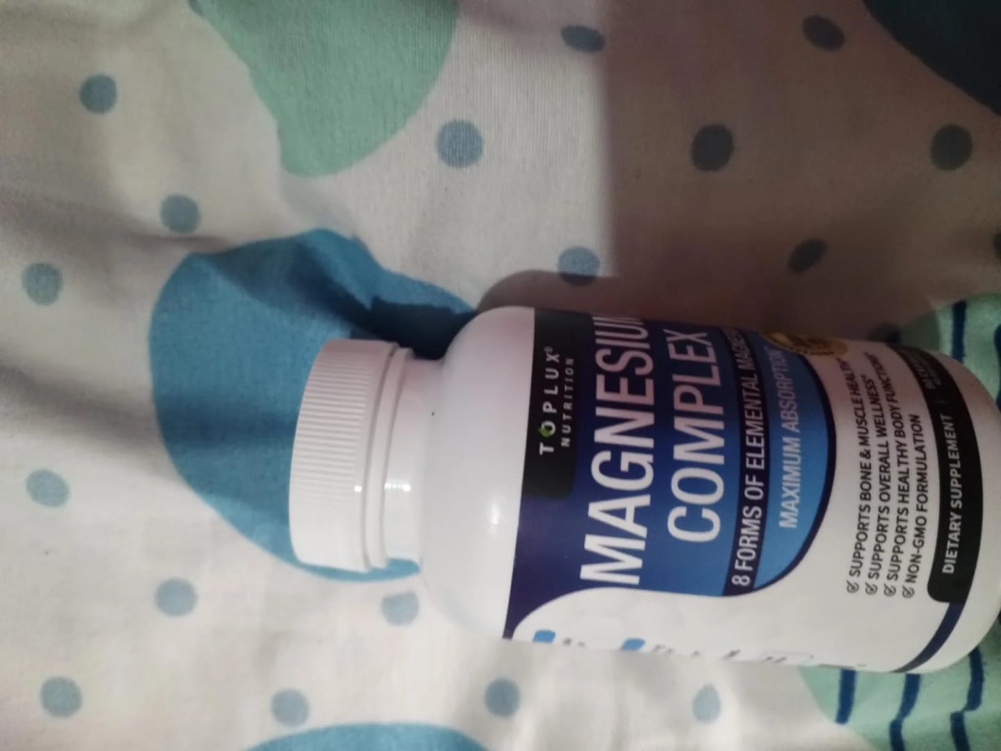 Customer photo review of Magnesium Complex 8 en 1™ | Magnesio Premium