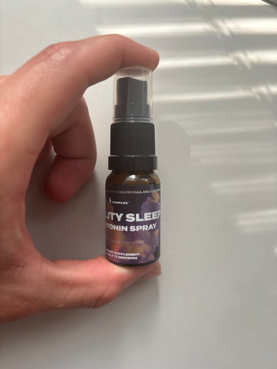 Customer photo review of Melatonin Spray