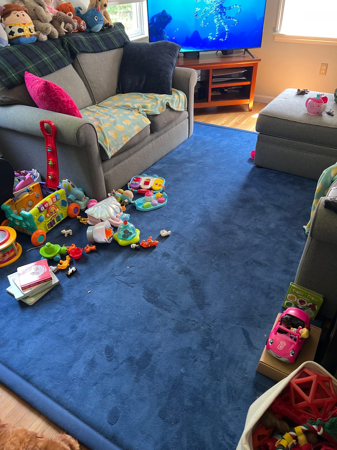 Customer photo review of Relax Mat - 1.4" Thick Soft Foam Play Mat