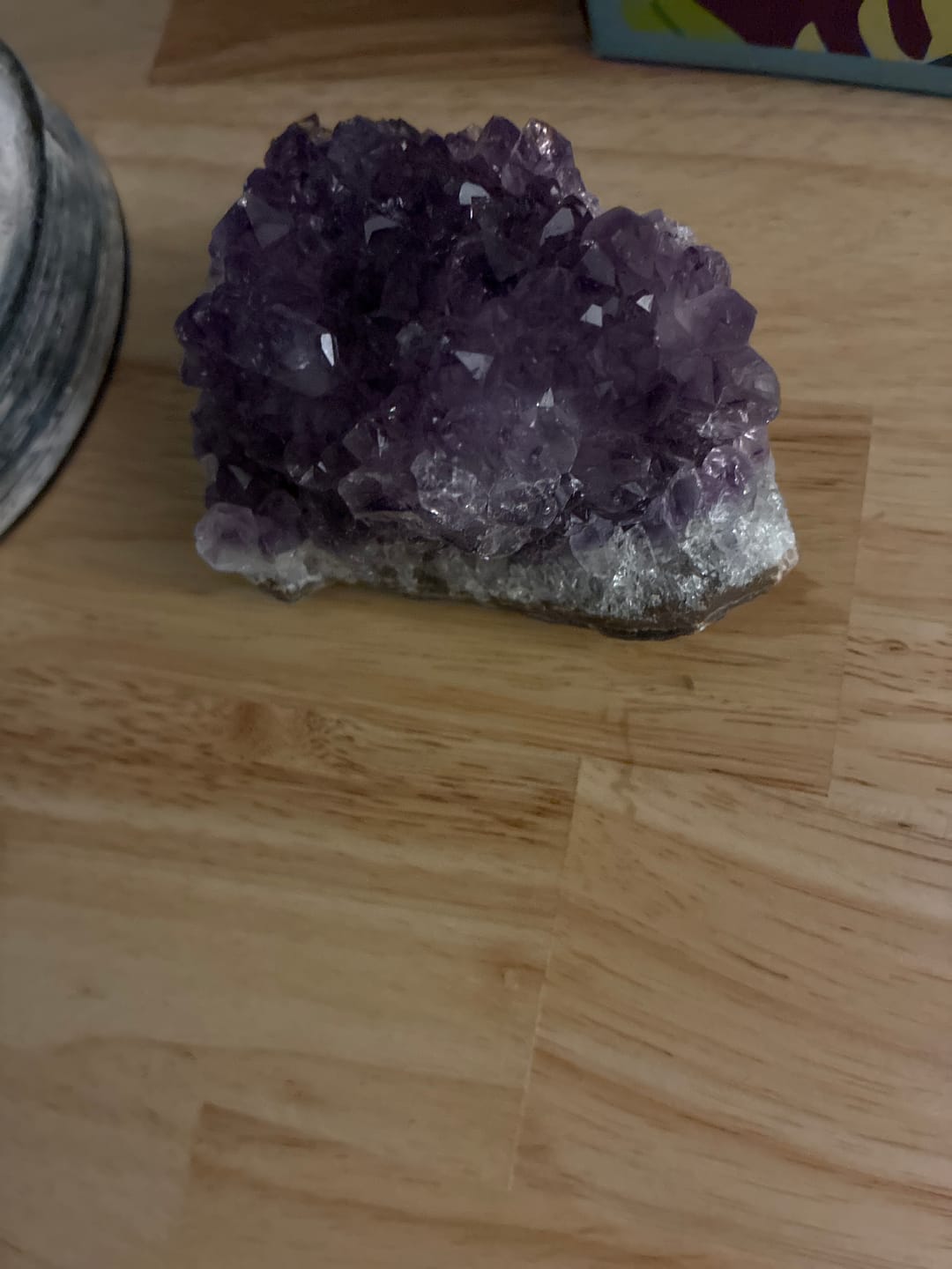 Customer photo review of Raw Amethyst Cluster Crystal