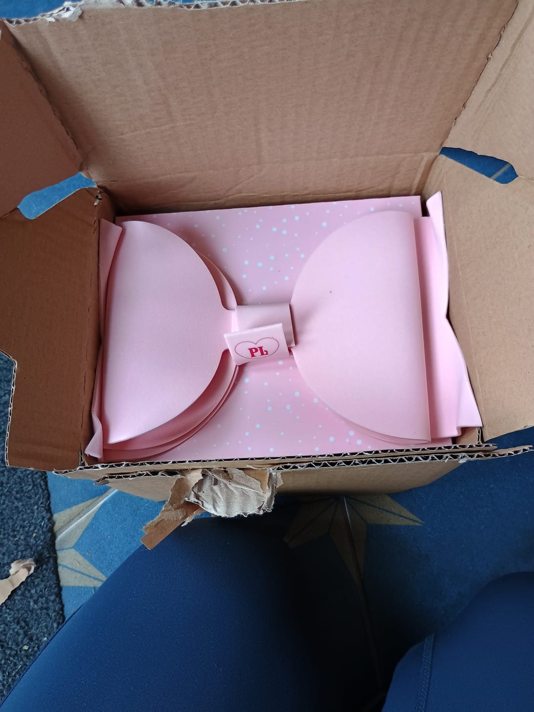 Kundenfotobewertung von Pink Bow Gift Wrap Box