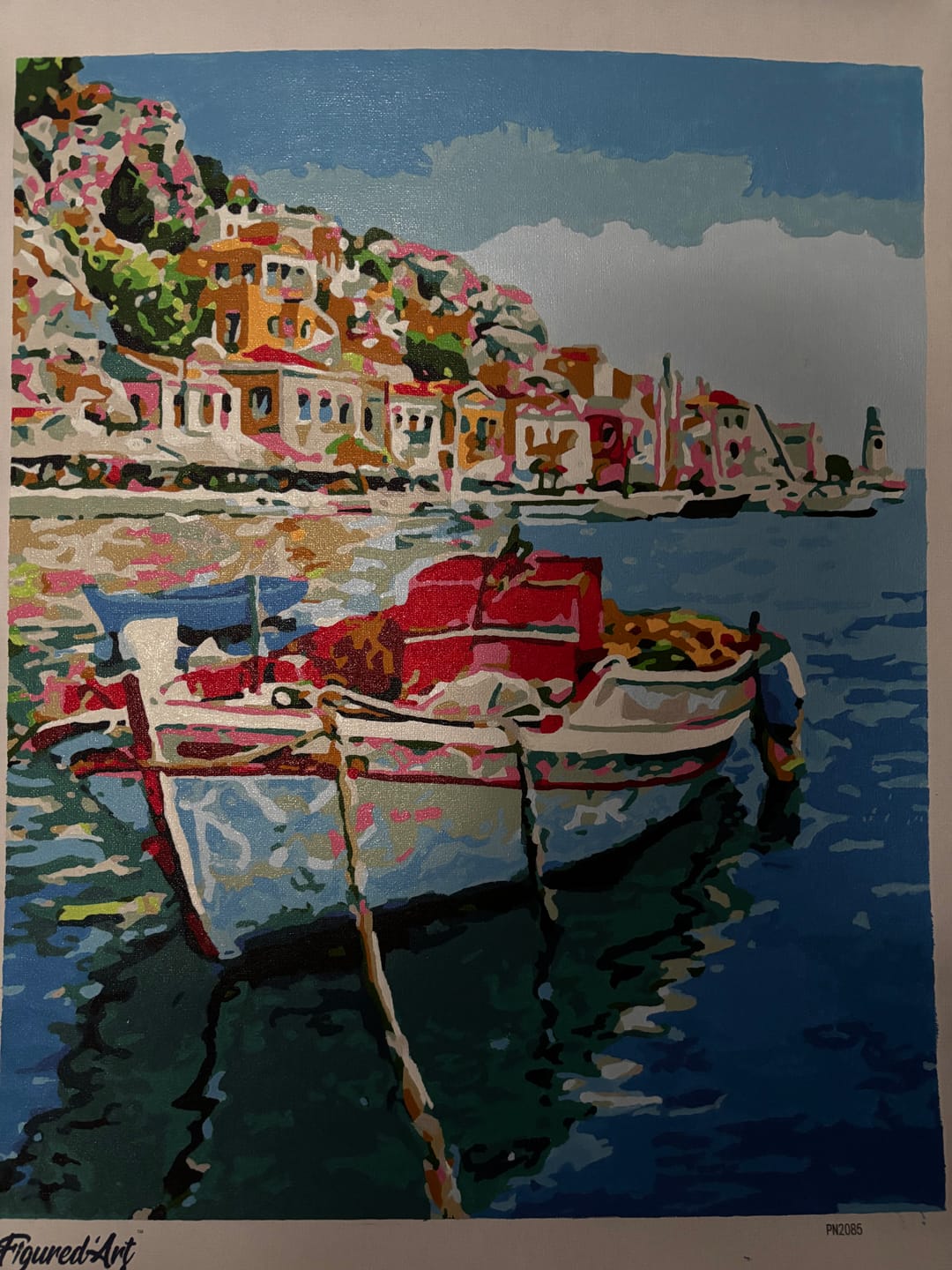 Customer photo review of Barque Amarrée au Port