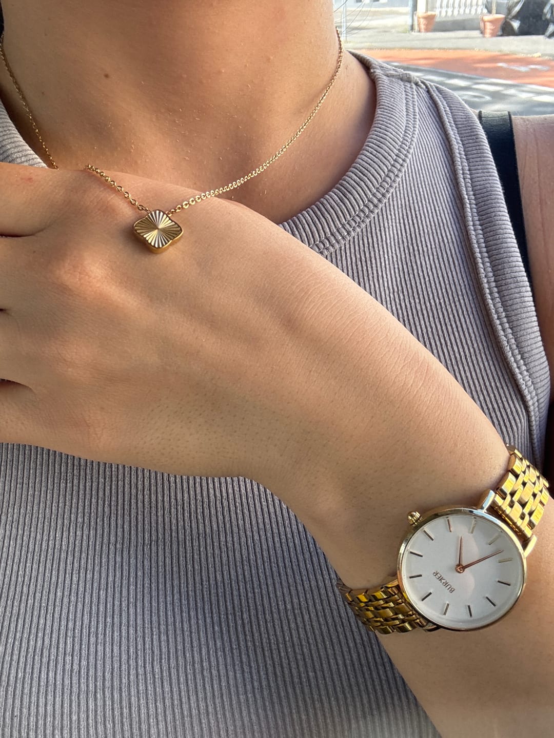 Customer photo review of Flora Gold Set