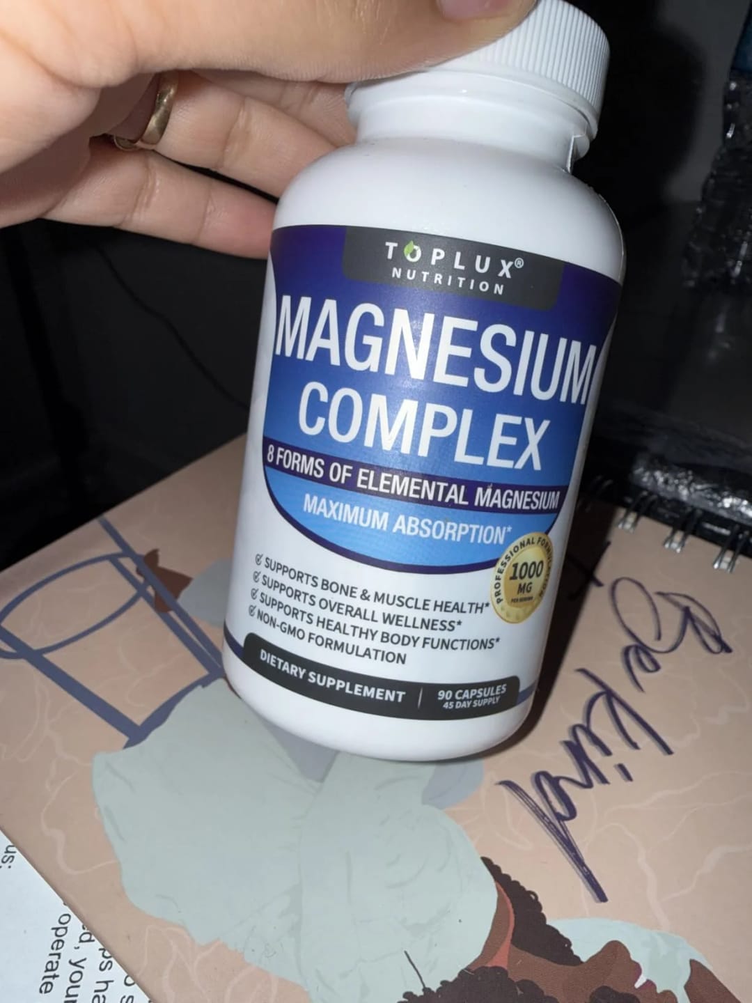 Customer photo review of Magnesium Complex 8 en 1™ | Magnesio Premium