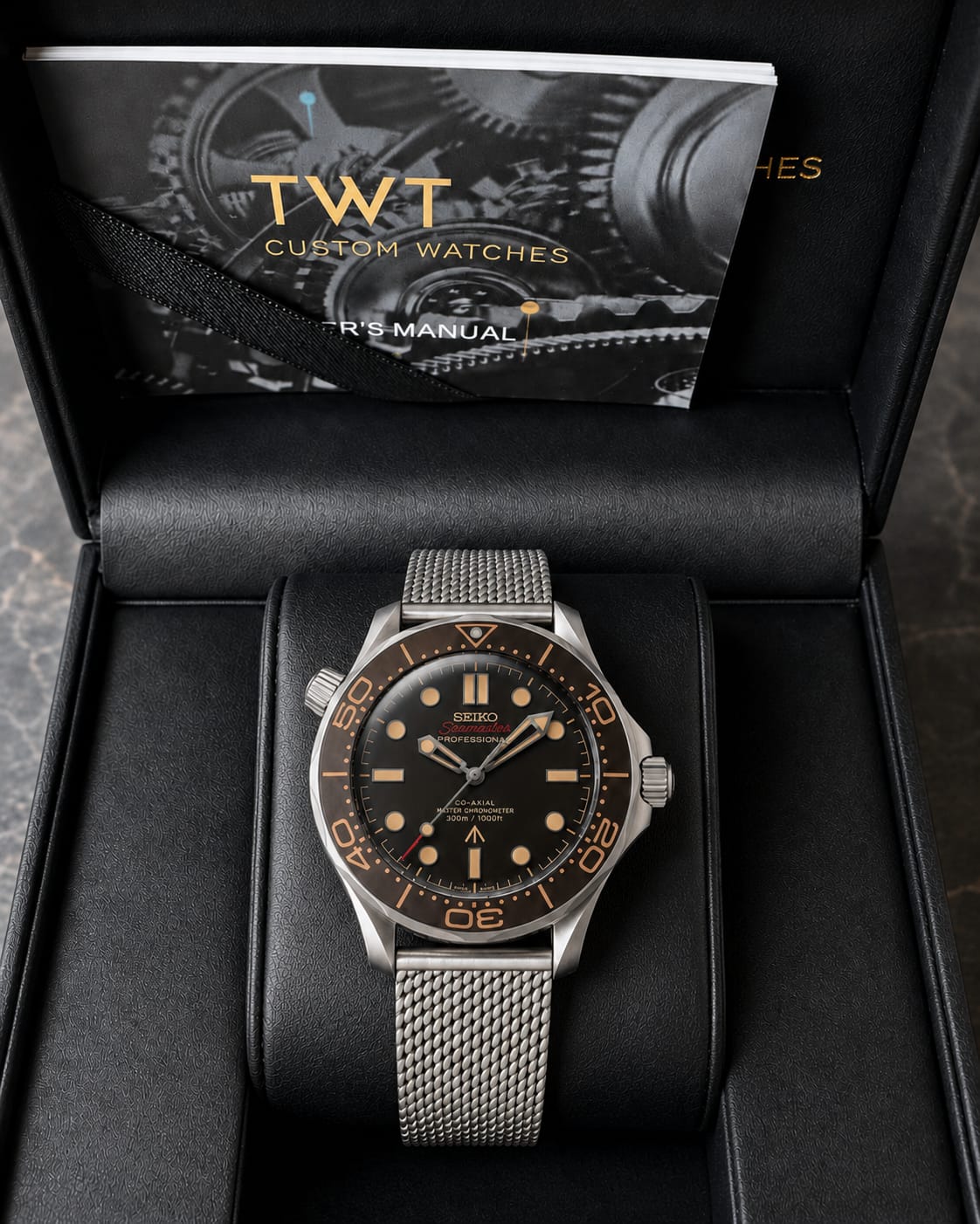 Customer photo review of Seiko Mod Seamaster | James Bond 007