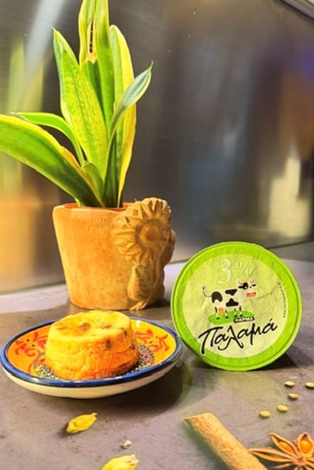 Customer photo review of Traditional Greek Strained Cow Yogurt 3% – Naturally Thick, High Protein & Low Fat (3×200g)