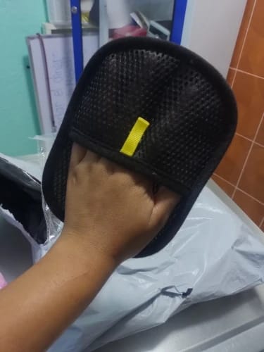 Customer photo review of Pet Hair Removal Glove