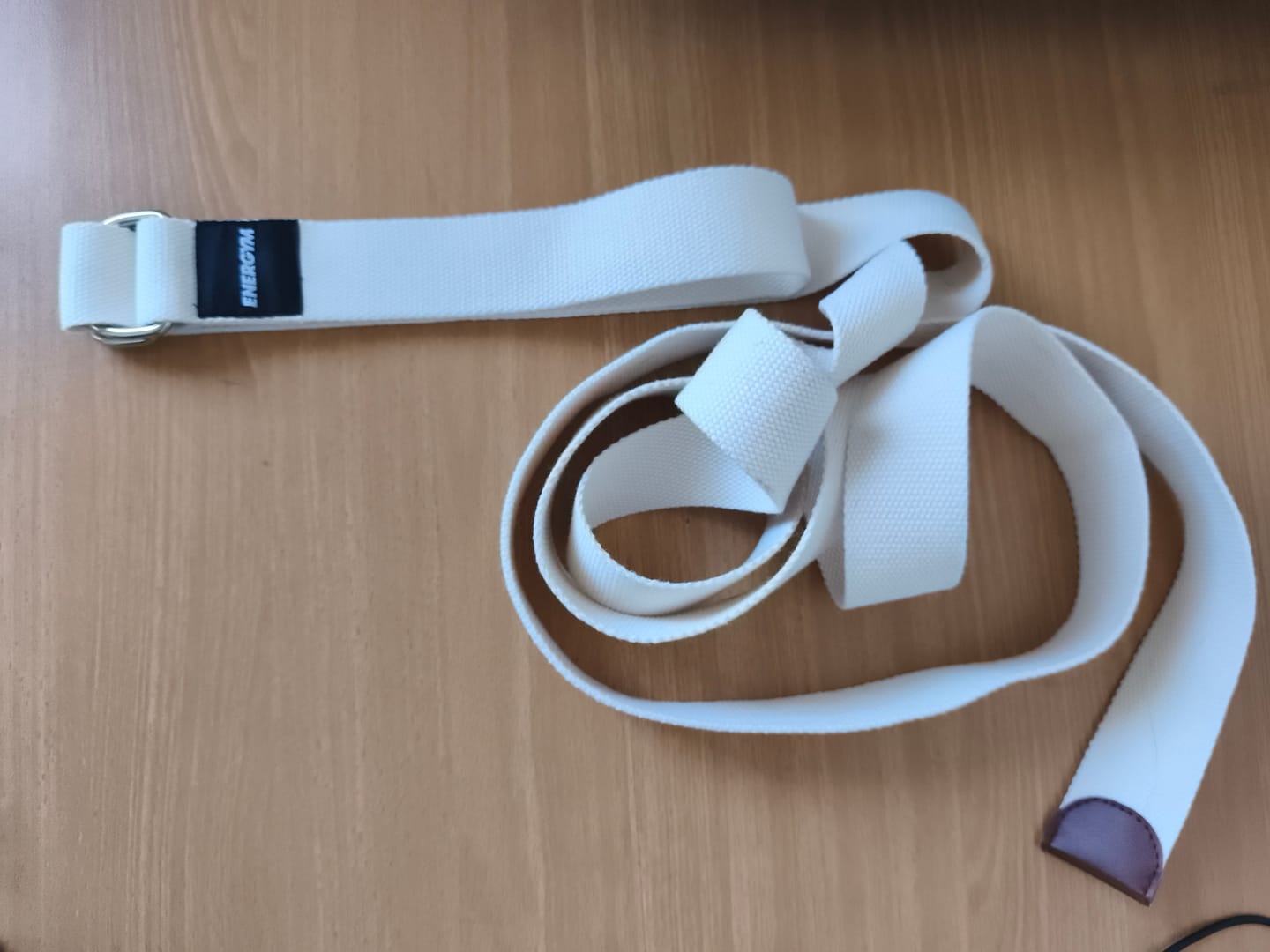 Customer photo review of חגורת / רצועת יוגה 300 ס"מ