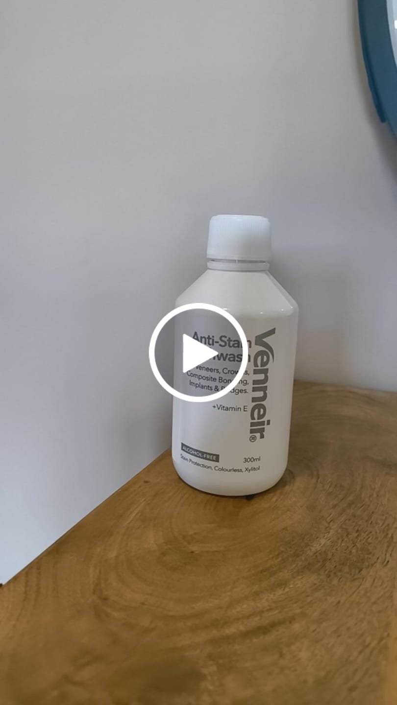 Customer video review of Anti-stain Mouthwash