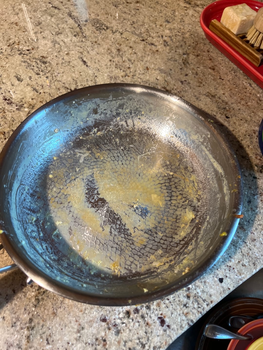 Customer photo review of Hand-Hammered Titanium Complete Kitchen Set with 3 Lids (10, 11 & 12 Inch)