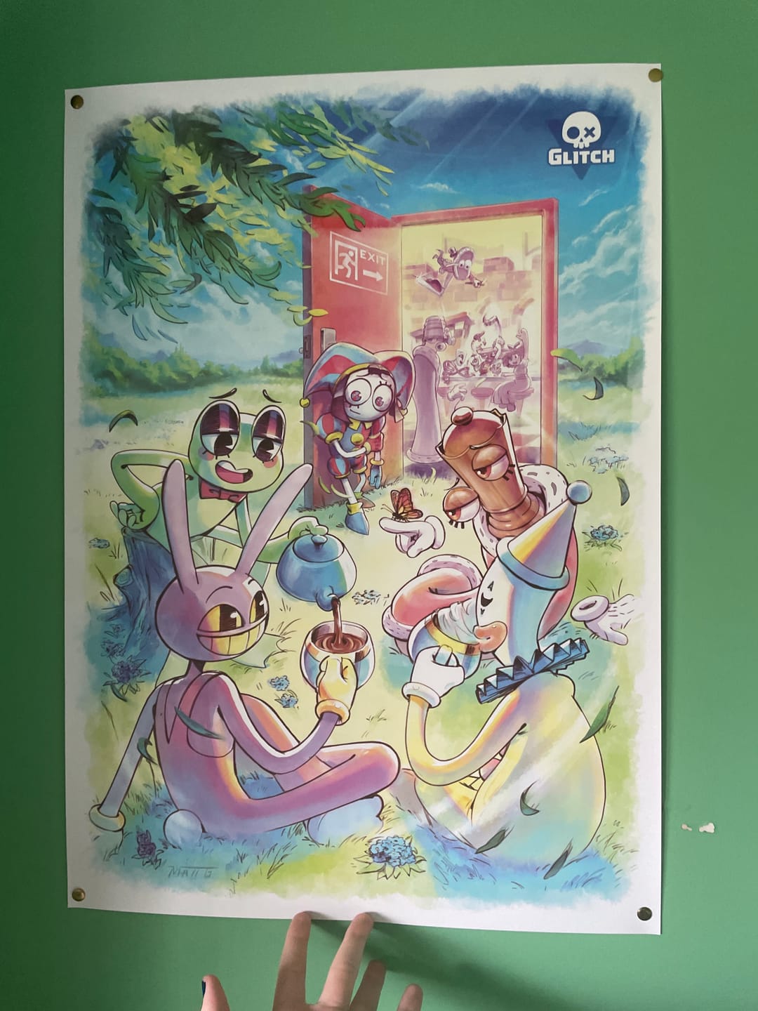 Customer photo review of The Amazing Digital Circus Finale Poster