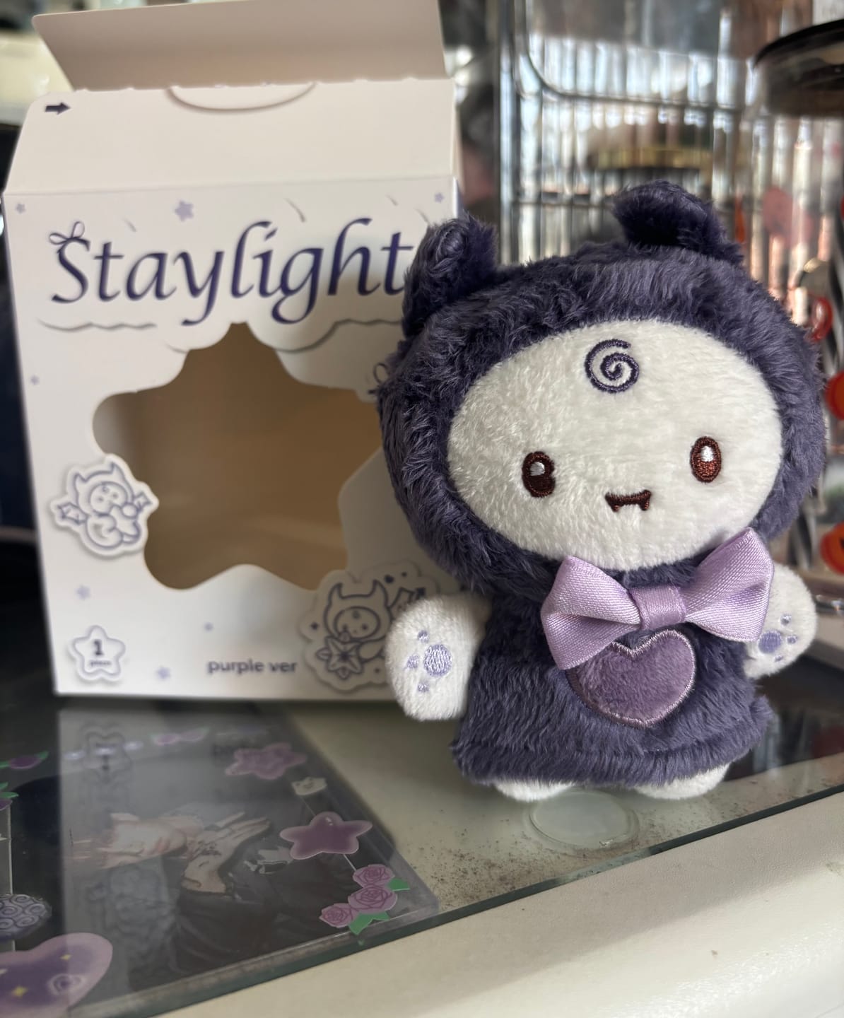Customer photo review of STAYLIGHT PLUSH DOLL - PURPLE VER