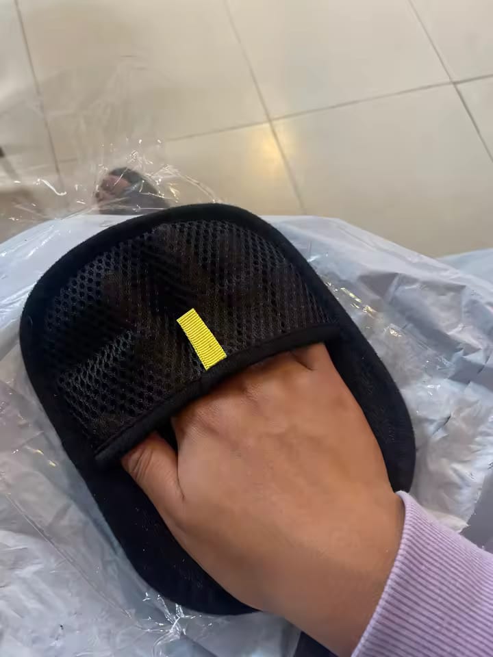 Customer photo review of Pet Hair Removal Glove