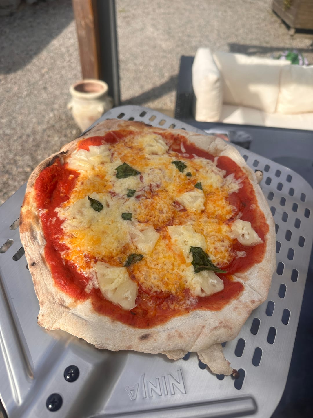Customer photo review of Sourdough Pizza Bases