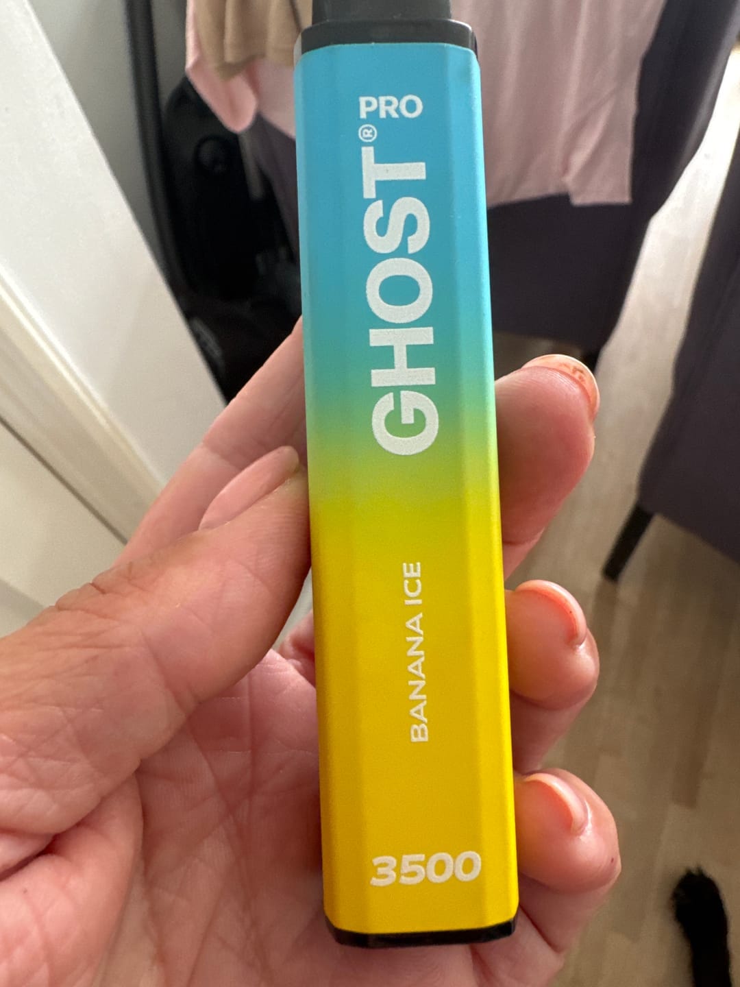 Customer photo review of Ghost Pro 3.5K Puffs | Vape Descartável Portugal 2% Nicotina