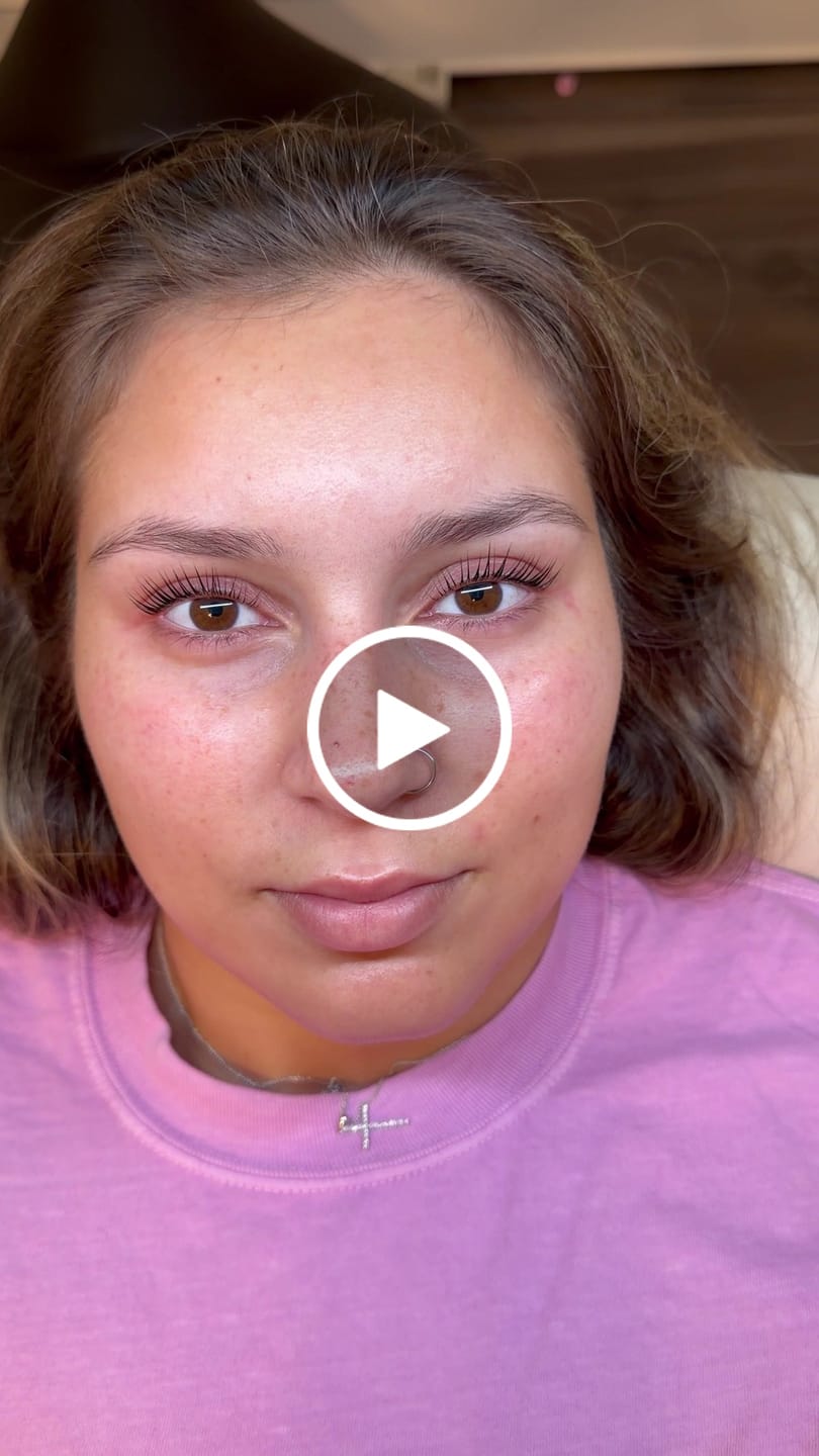 Customer video review of Korean Lash Lift In Person Training