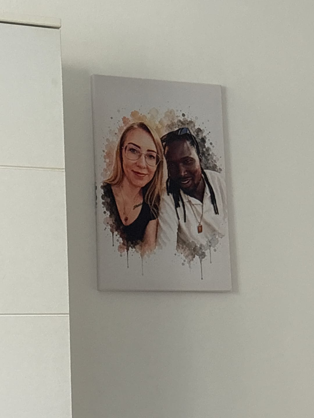 Customer photo review of Euer Foto als Kunstwerk – mit Live-Vorschau, als Poster oder Leinwand