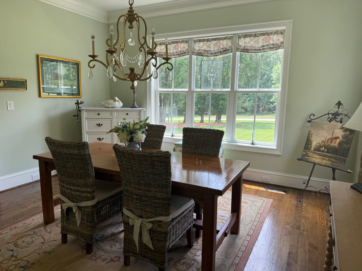 Customer photo review of Wickerworks Salsa Dining Chair (Set of 2)
