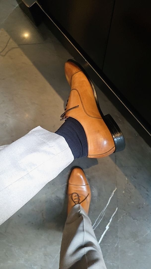 Customer photo review of [5 Pairs] Long Cotton Socks